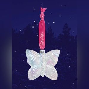 Taylor Swift Lover Butterfly Glass ornament